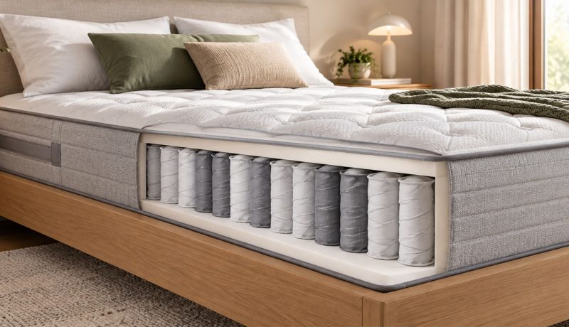 Matelas ressorts ensachés Literie Dormae